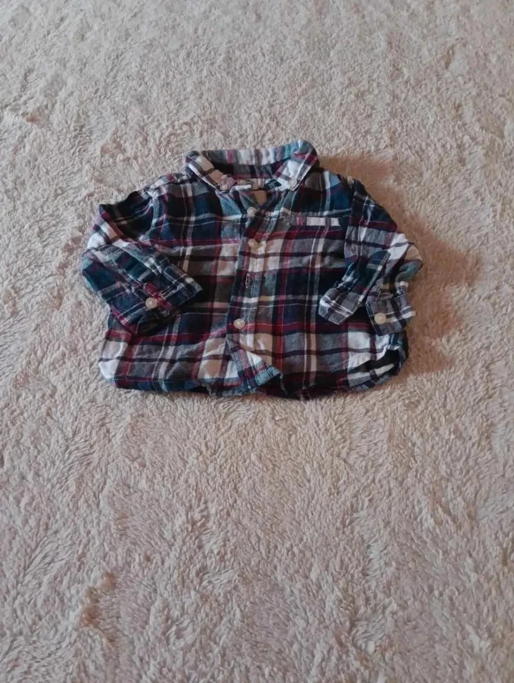 Chemise à carreaux